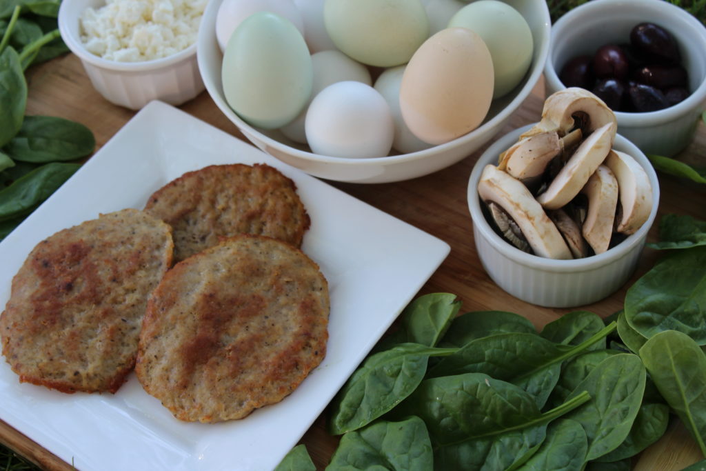 Souffle ingredients for brunch