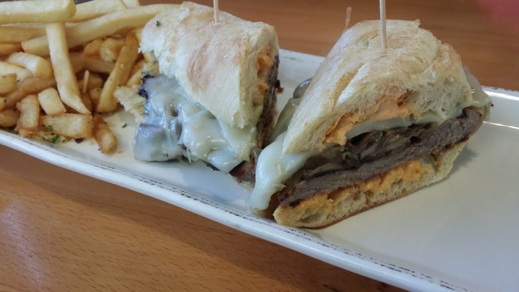 Steak Sandwich at The Mason Jar in Eagan MN