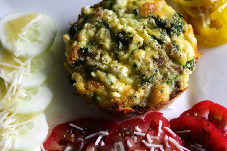 brunch on the plate