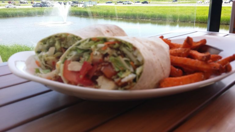 Thai Wrap at Five West Kitchen + Bar Rochcester, MN