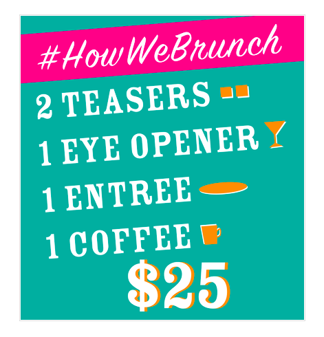 Tongue in Cheek Brunch Special