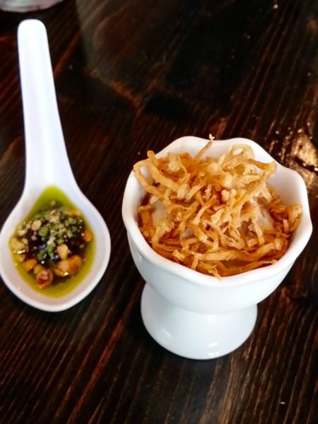 Vegan brunch menu options at Tongue In Cheek