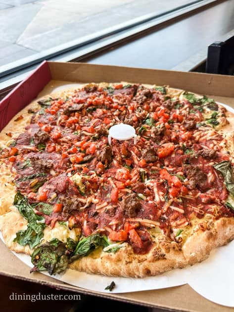 Vegan Pizza at Pizza Luce in Duluth, MN