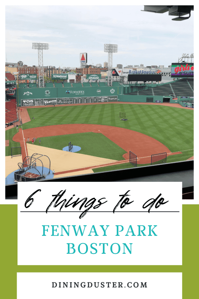Six ways to enjoy Fenway Park