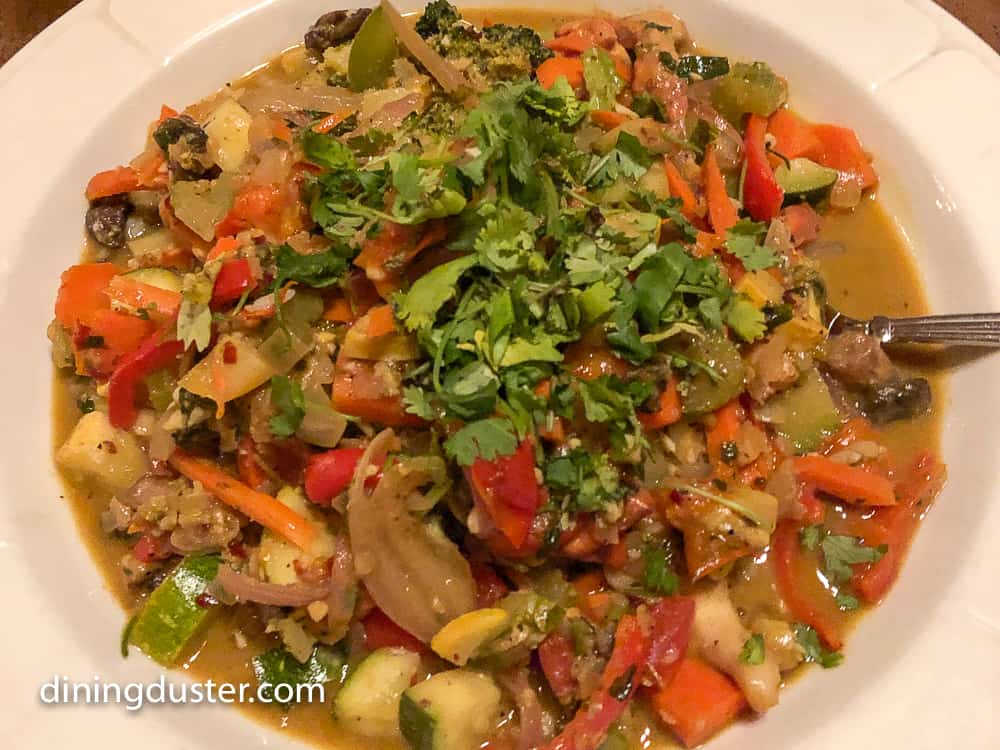 vegetable curry vegan