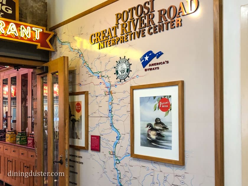 Great River Road Interpretive Center at Potosi Brewing Company