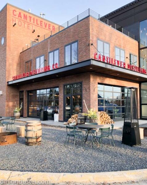 Unique Stay at Cantilever Distillery Hotel