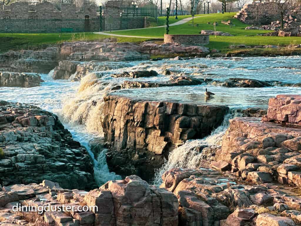 Chasing Waterfalls at Falls Park Downtown Sioux Falls