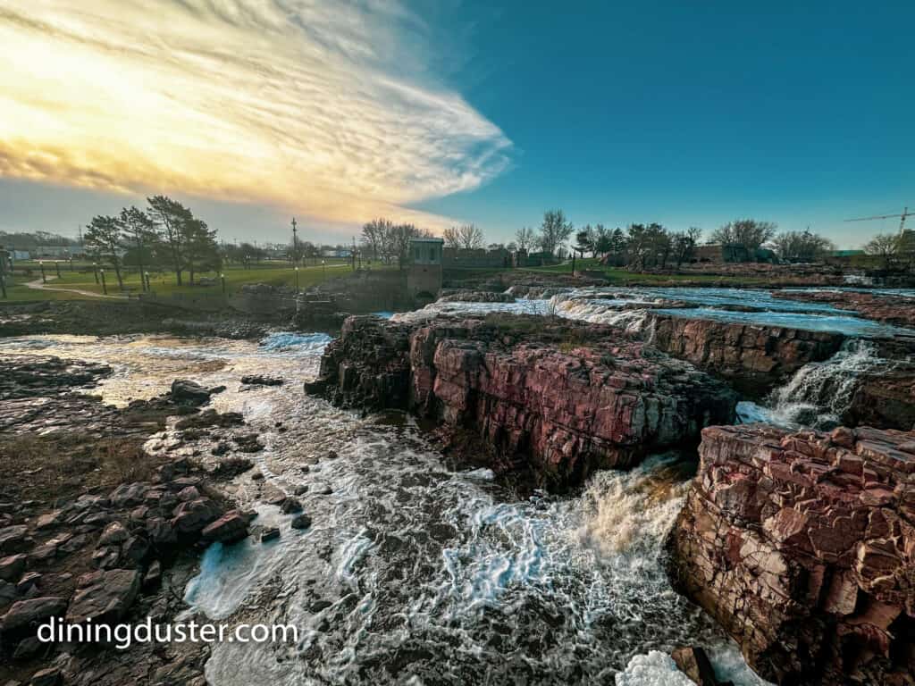 Chasing Waterfalls at Falls Park Downtown Sioux Falls
