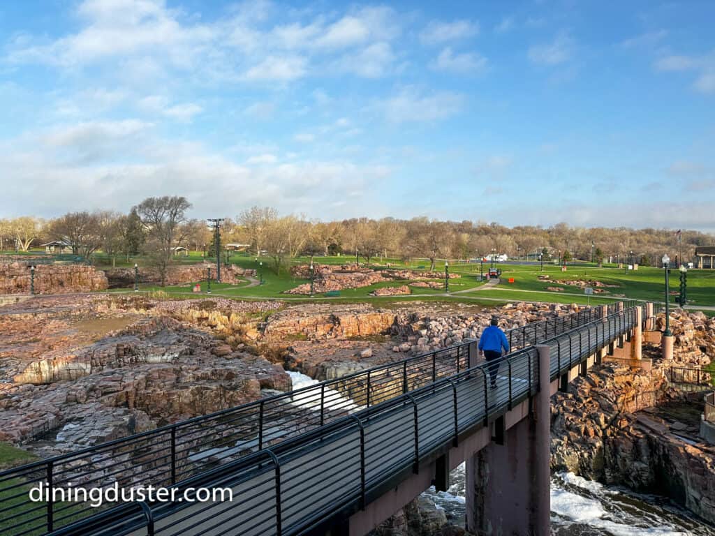 Chasing Waterfalls at Falls Park Downtown Sioux Falls