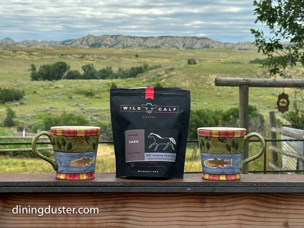 coffee at Mahlstedt Ranch