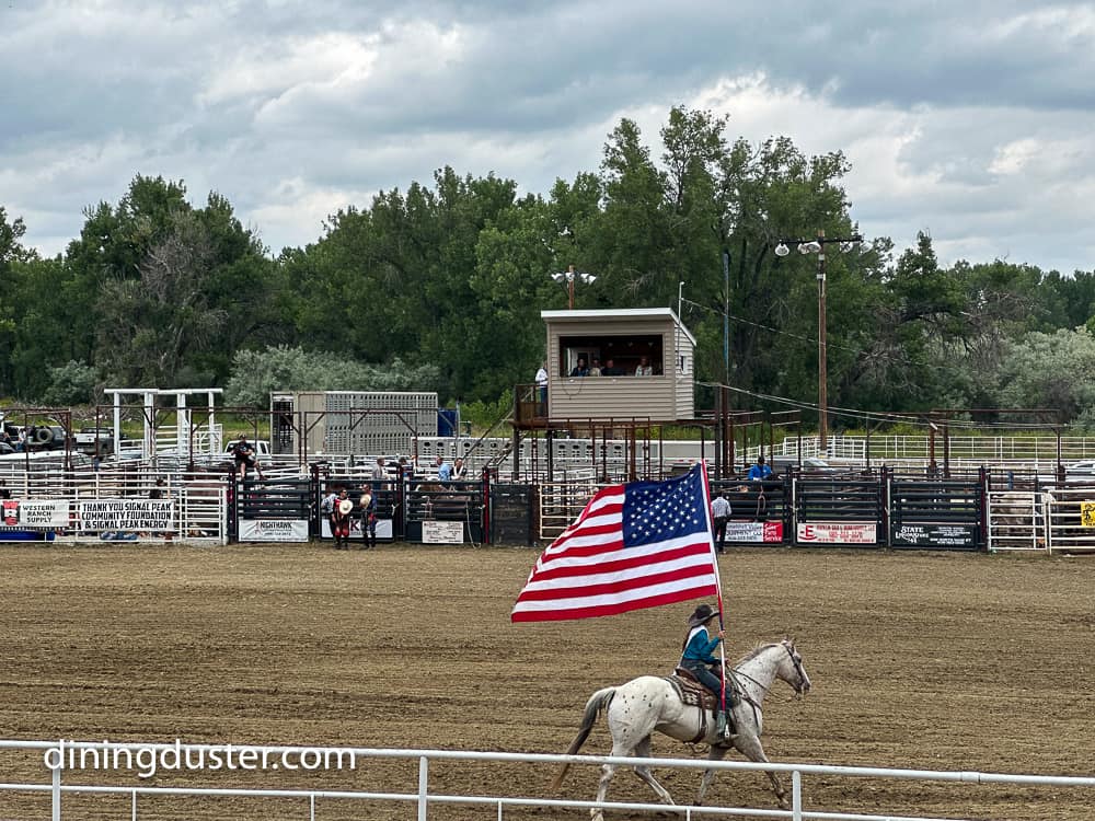 rodeo in rounduup montana