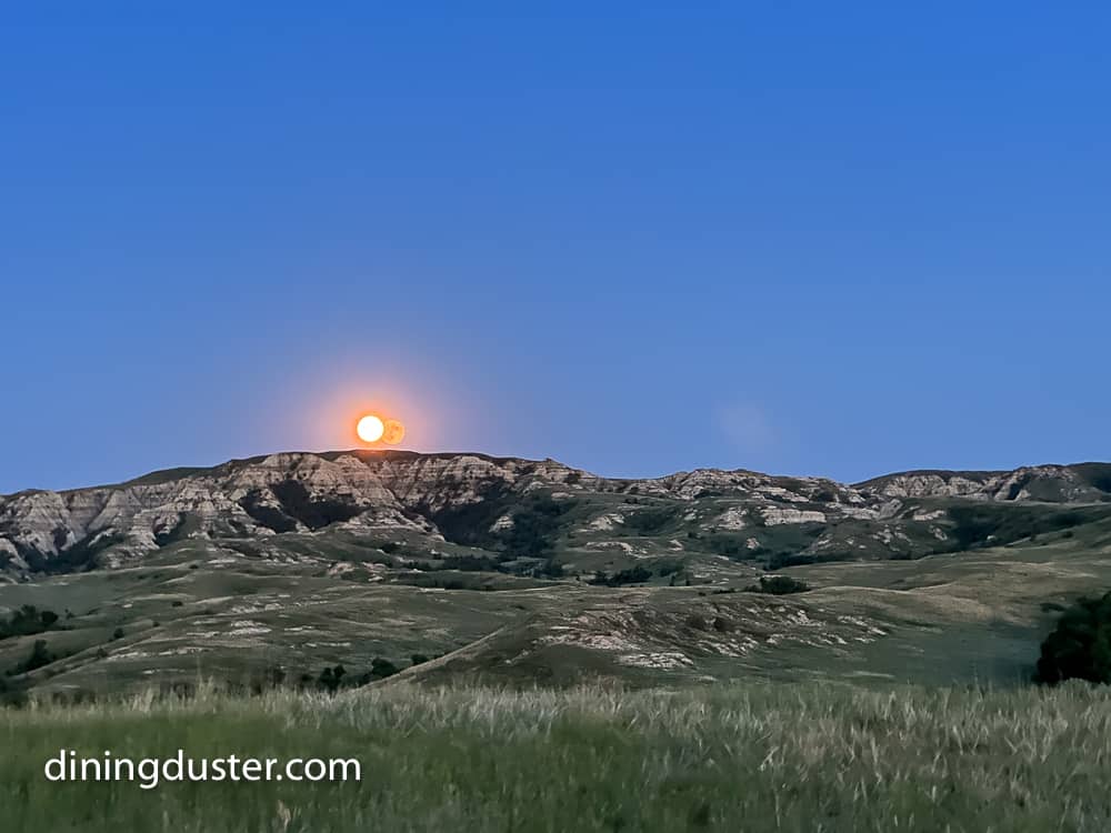sunset at Mahlstedt Ranch, MT