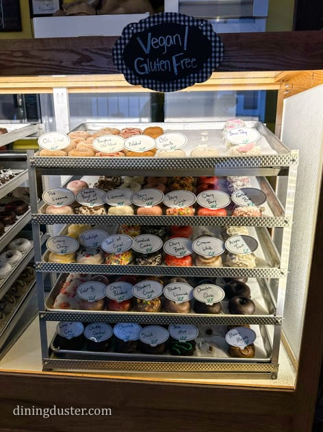 vegan donut options at whole donut wichita, ks