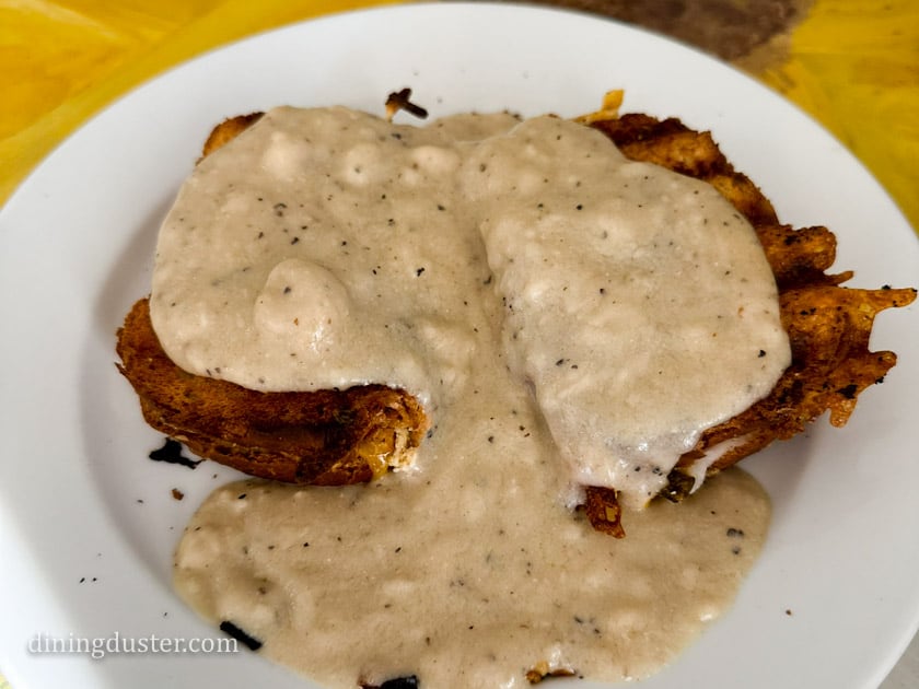 vegan biscuits and gravy at Sunflour Cafe & Collective Wichita, KS