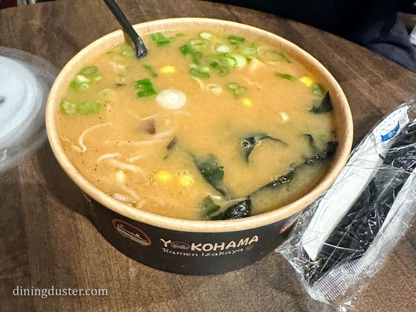 vegan ramen at Yokama Ramen Joint Wichita, KS