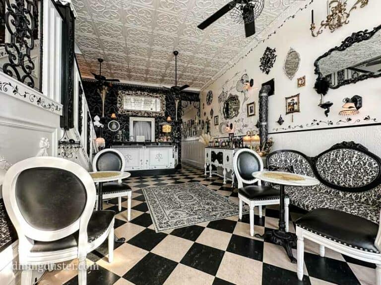 Mineral Point Hotel French-Themed Lobby