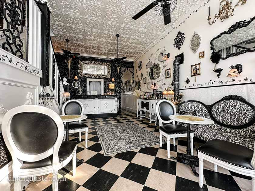 Mineral Point Hotel French-Themed Lobby