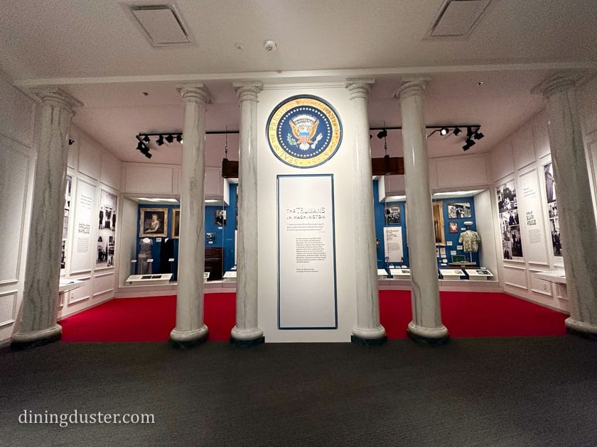 trumans belongings that were in the white house