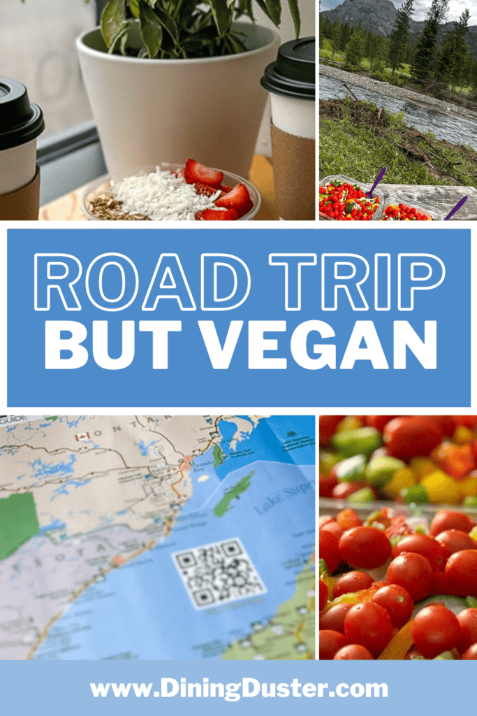 Pinterest Image: Road Trip but Vegan
