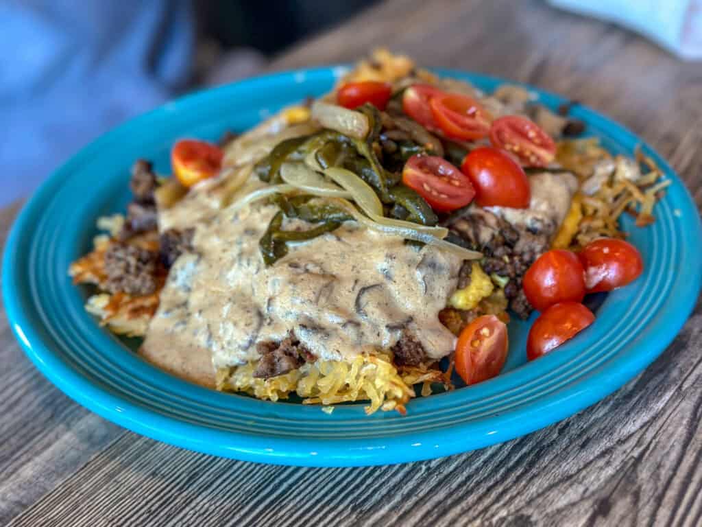 vegan brunch at The Breakfast Club in Minneapolis