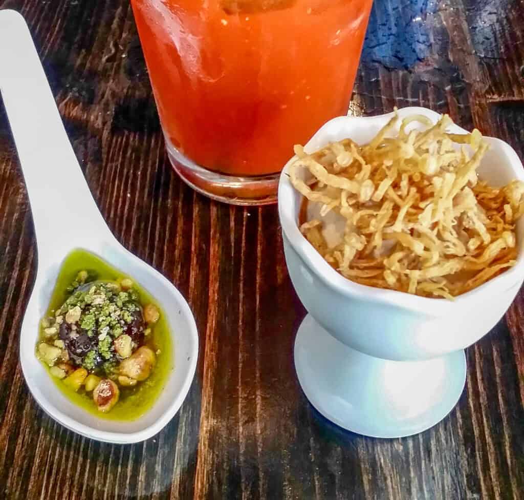 vegan brunch at Tongue in Cheek