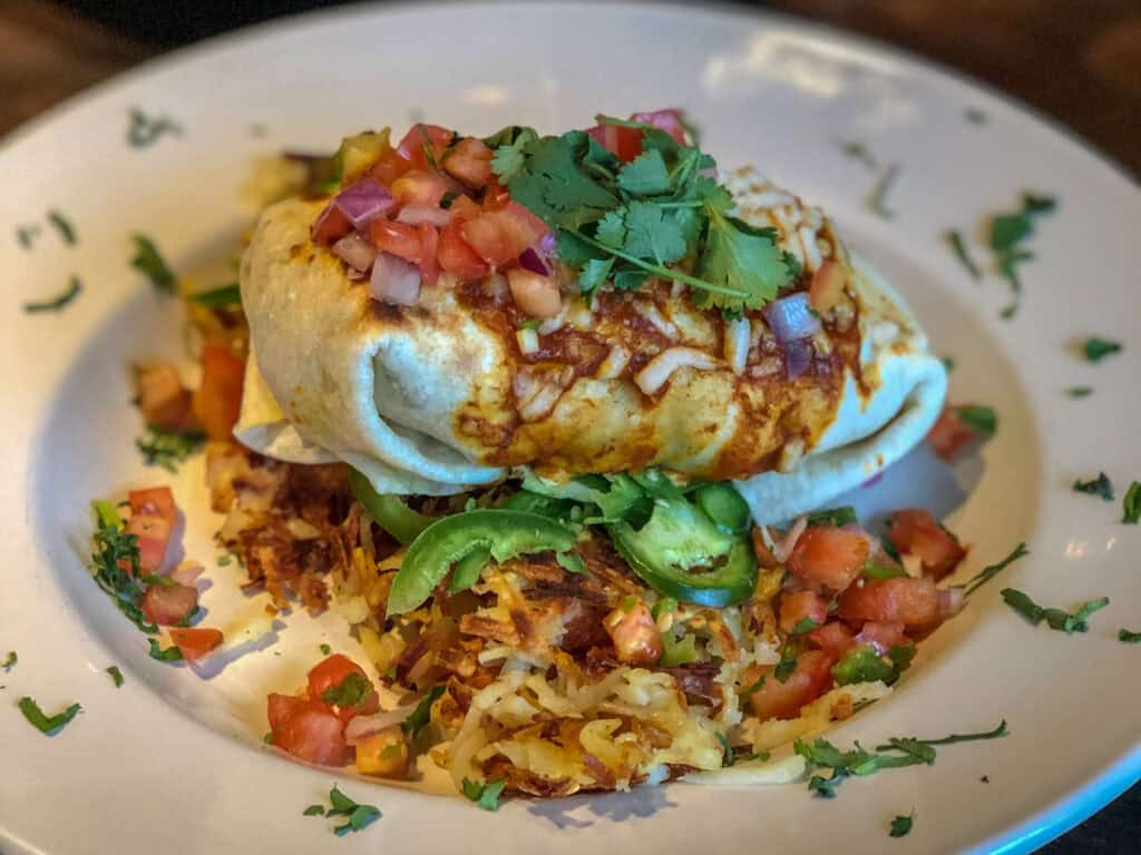 vegan brunch at Pizza Luce Richfield, MN