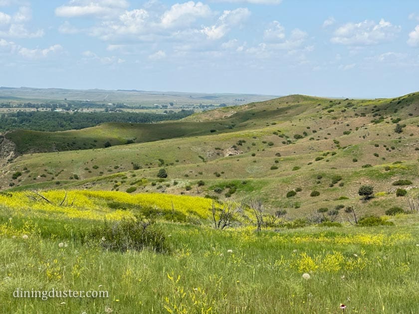 scenery at Little Bighorn Battlefield National Monument