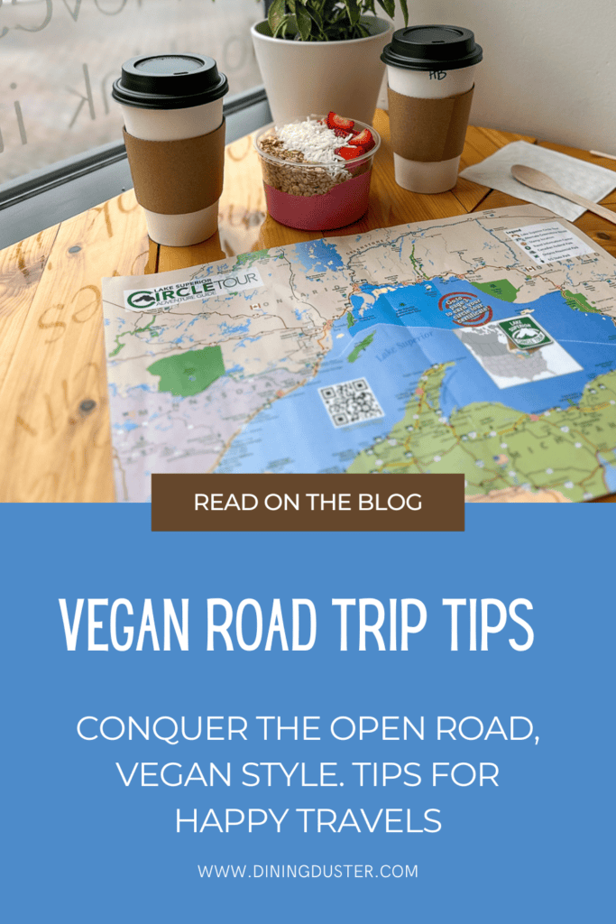 Pinterest Image: Vegan Road Trips to Conquer the open road