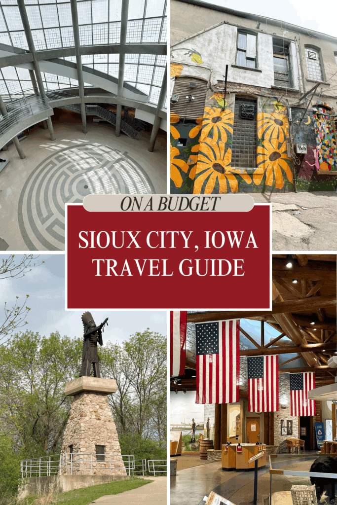 Free outdoor mural gallery in Sioux City Iowa