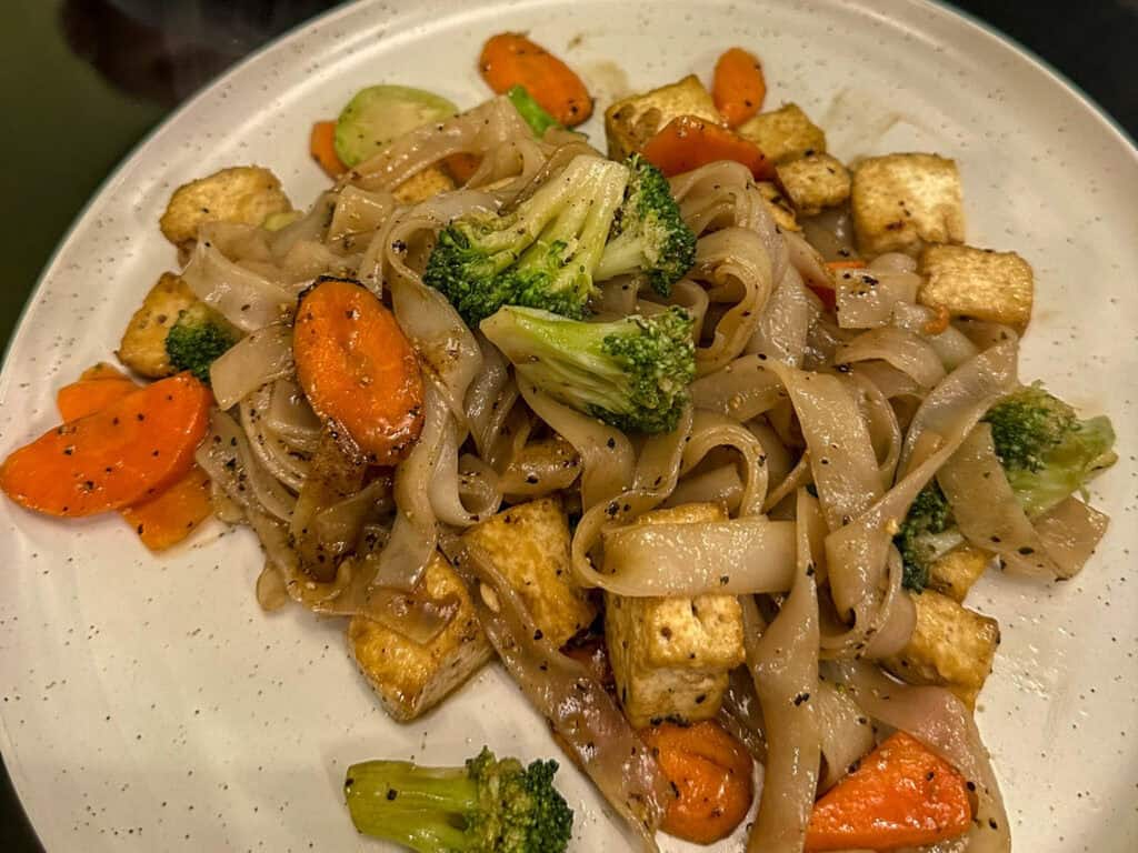 vegan pad se ew at Pete's on 5th vegan options Sioux City IA