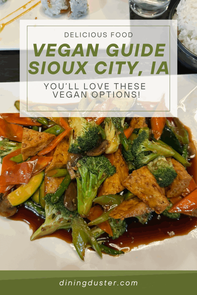 vegan guide to sioux city IA