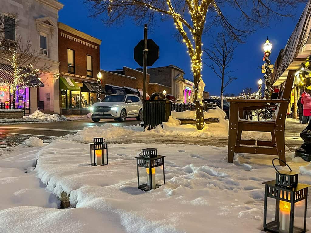 luminaries at downtown shops in crystal lake il