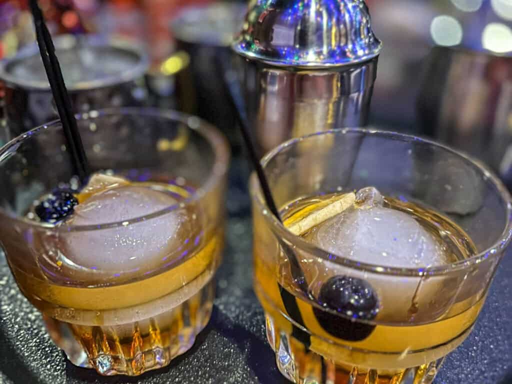 cocktails at Squire on the Square