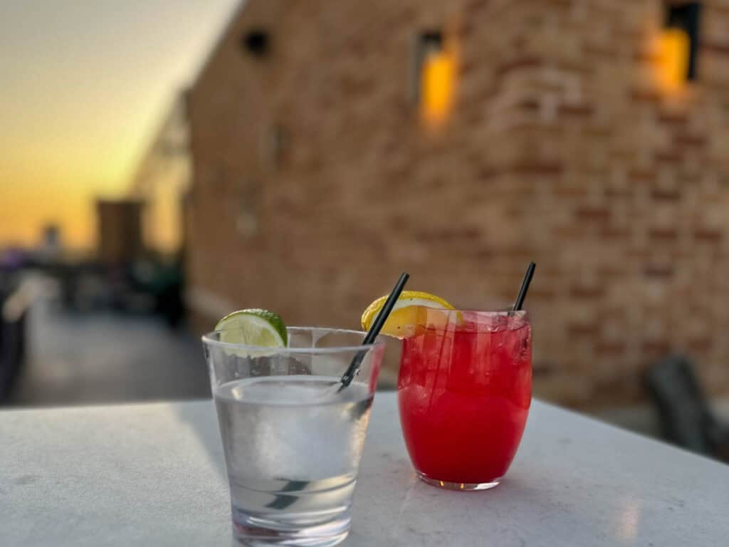 The Crown Rooftop bar at the Warrior Hotel in Sioux City