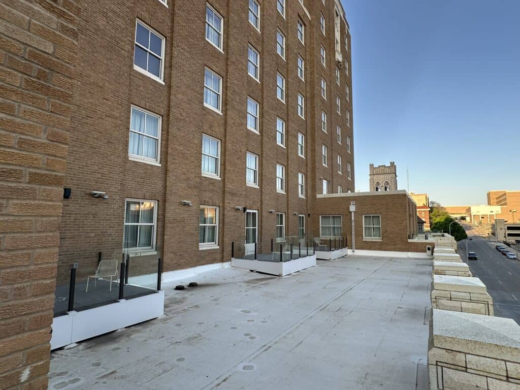 more patios on The Warrior Hotel Collection Rooftop