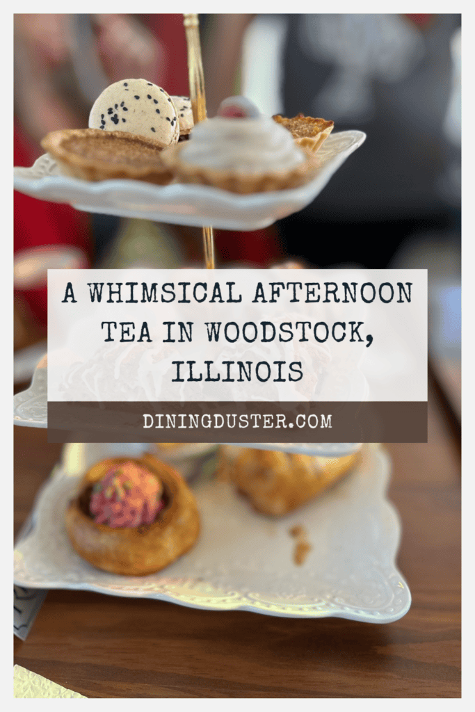 a whimsical afternoon tea in Woodstock, Il