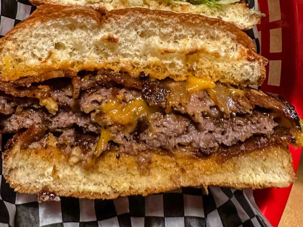 vegan juicy lucy