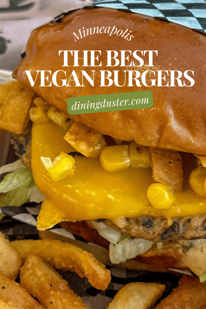 the best vegan burgers Minneapolis