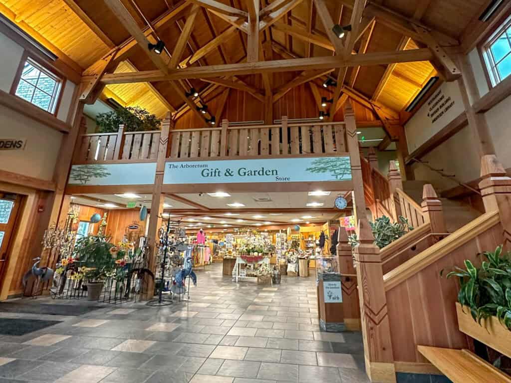 gift and garden shop at MN Landscape Arboretum