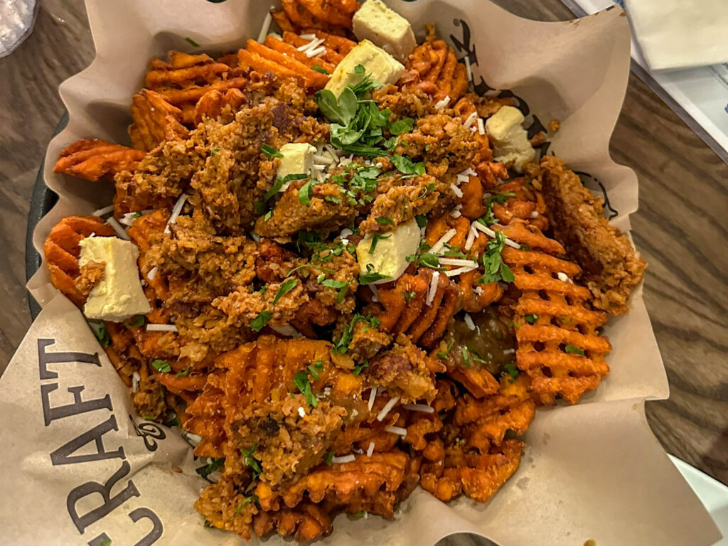 Vegan-style poutine at The Howe Daily Kitchen & Bar in Minneapolis