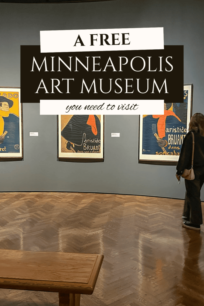art gallery inside Minneapolis Institute of Art