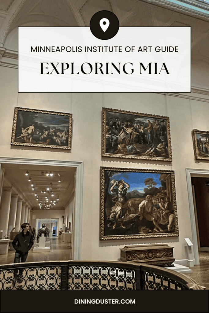 art gallery inside Minneapolis Institute of Art