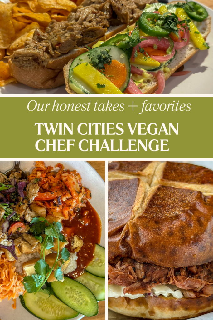 our honest takes & favorites for the Twin Cities Vegan Chef Challenge